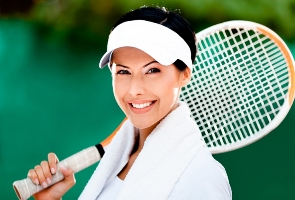 теннис для здоровья глаз