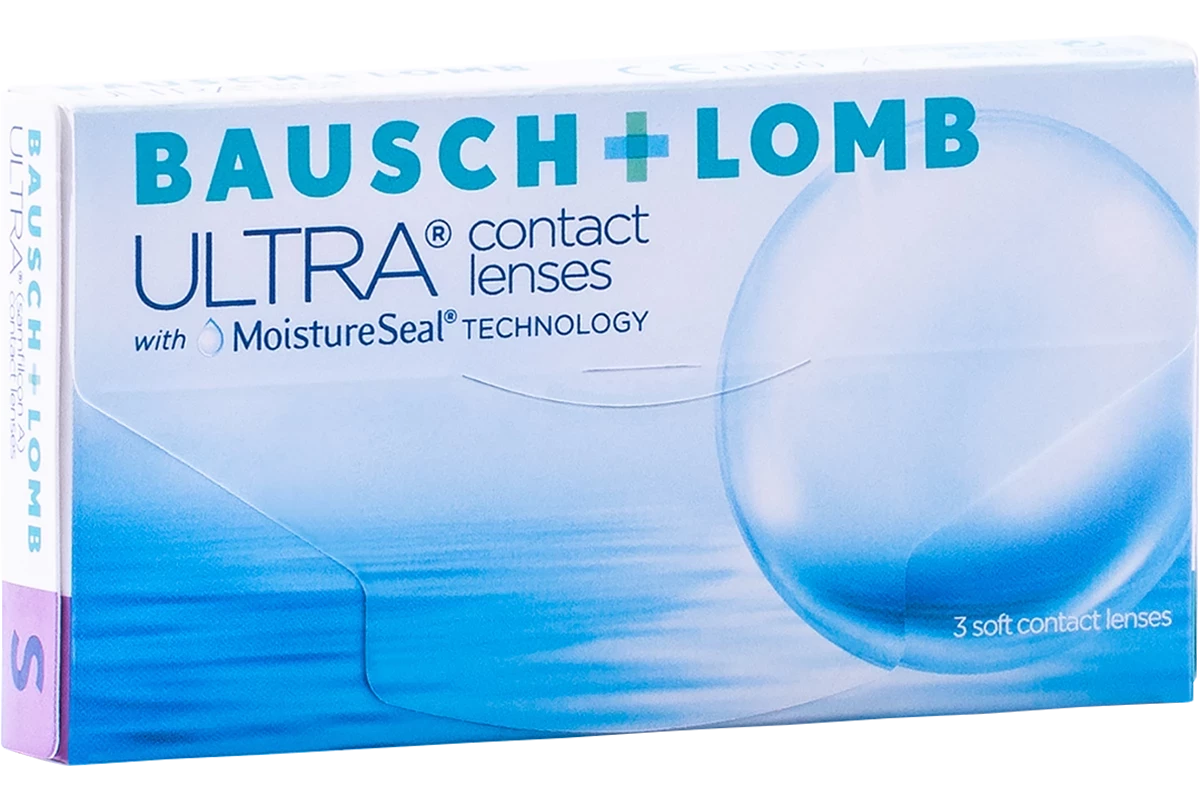 Контактные линзы BAUSCH+LOMB ULTRA (3 линзы)