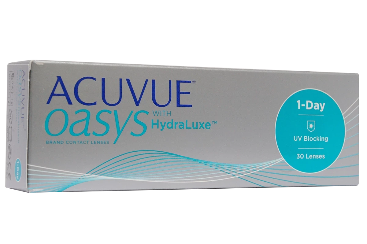 Однодневные контактные линзы Acuvue 1-Day Oasys (30 линз) в ...