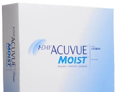 Однодневные контактные линзы Acuvue 1-Day Moist (90 линз)