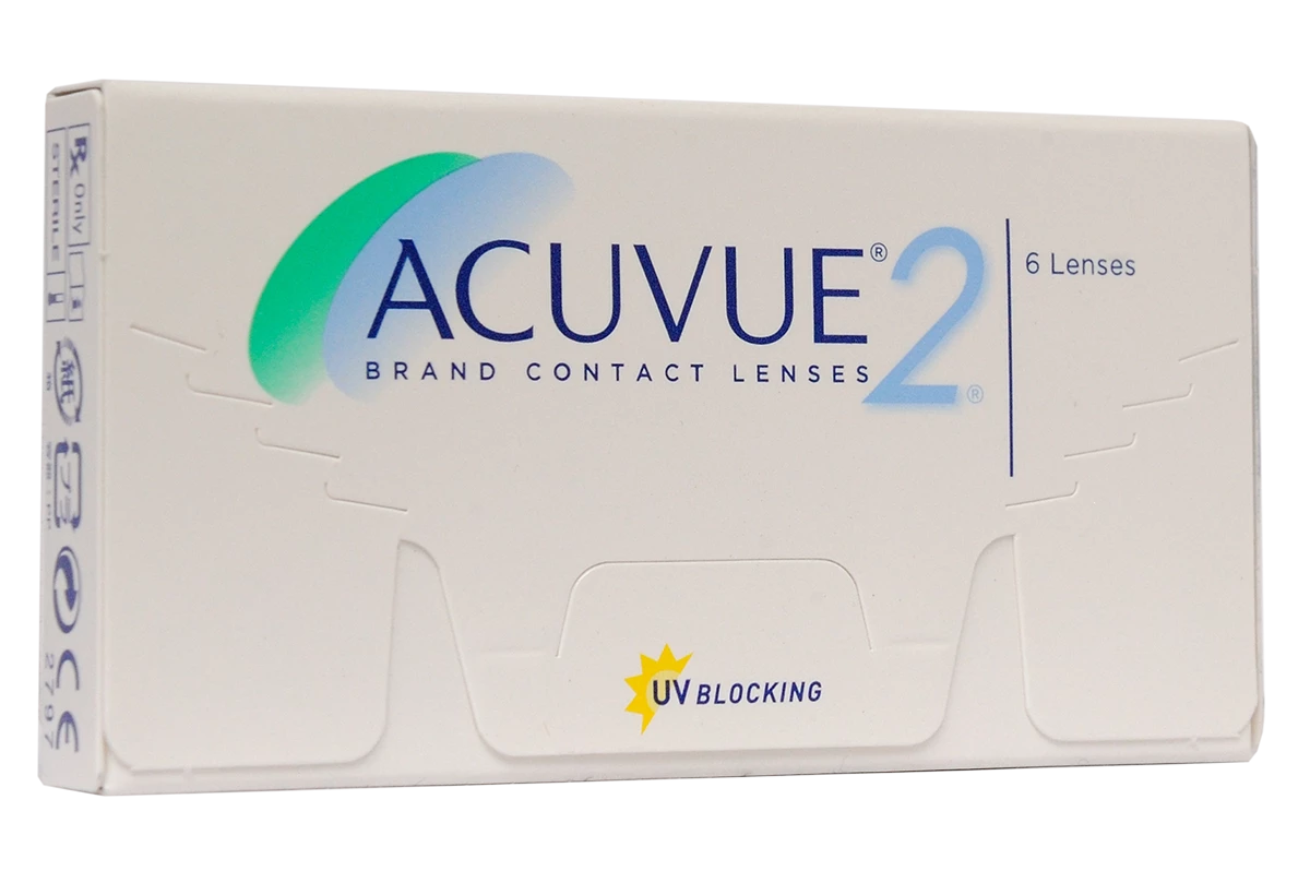 Контактные линзы Acuvue 2 (6 линз) в Новосибирске | Купить контактные ...