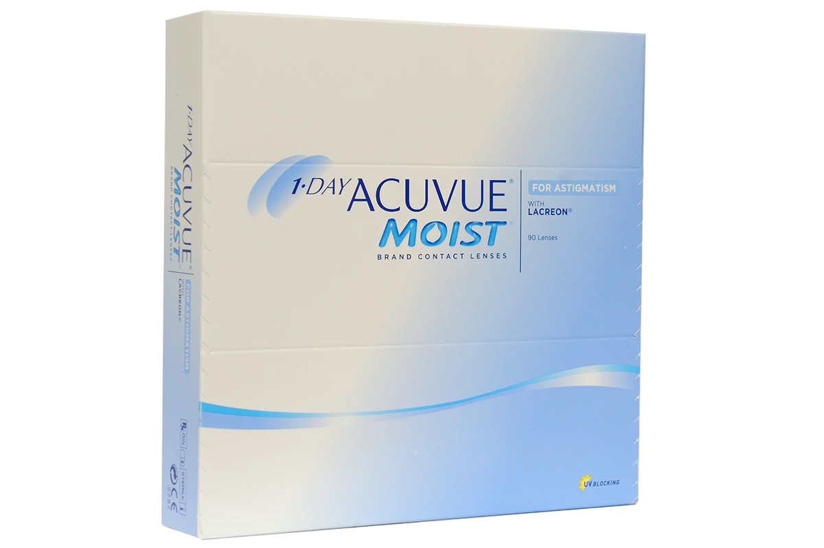 Контактные линзы 1 day acuvue moist