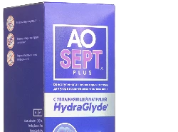 Раствор AOSEPT HYDRAGLYDE Plus 360 мл.(пероксидное средство)