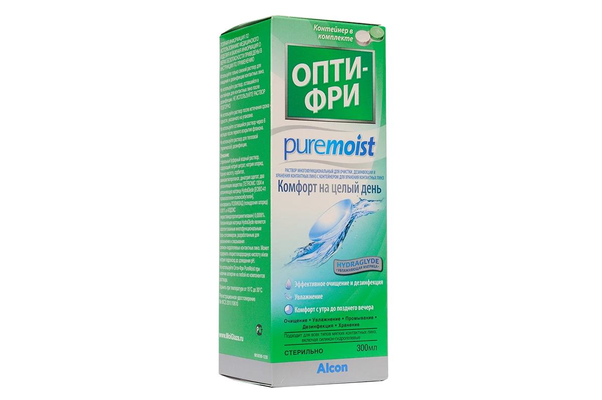 Раствор Opti-Free PureMoist 300 мл.