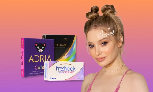 Итоги акции «Розыгрыш цветных линз» 