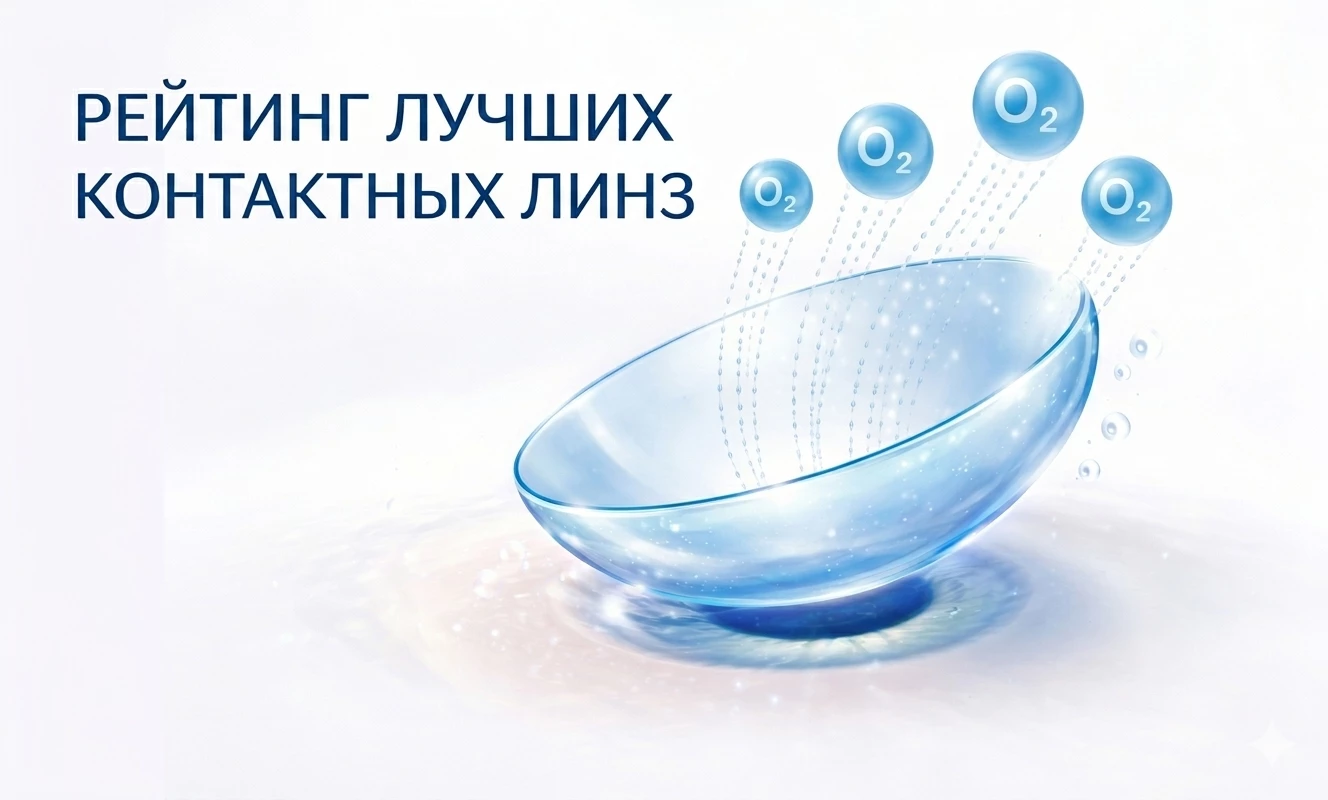 Рейтинг лучших контактных линз 2026 года