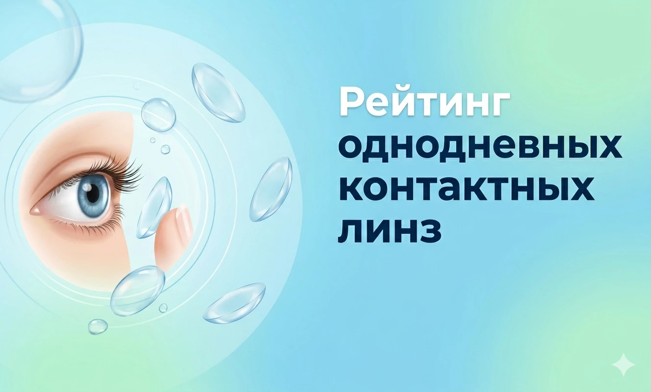 Рейтинг лучших однодневных контактных линз