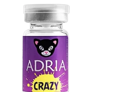 Карнавальные контактные линзы ADRIA Crazy (1 линза)