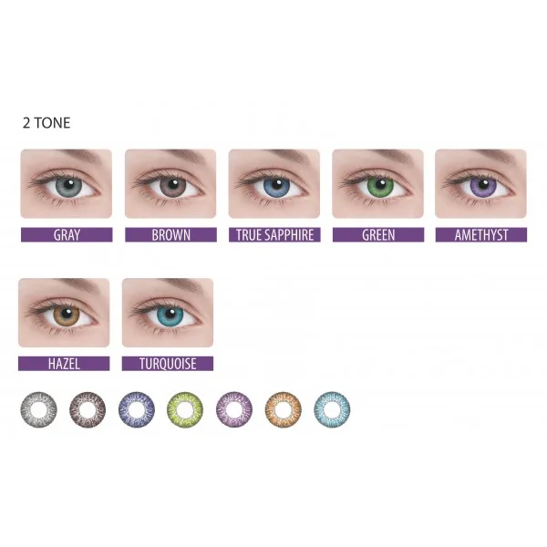 Цветные контактные линзы ADRIA Color 2 Tone (2 линзы)