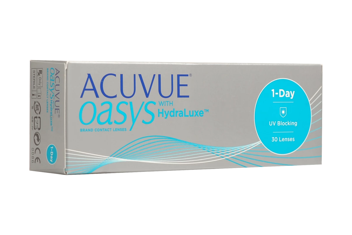 Однодневные контактные линзы Acuvue 1-Day Oasys (30 линз)