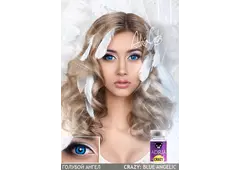 Карнавальные контактные линзы ADRIA Crazy (1 линза)