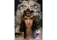 Карнавальные контактные линзы ADRIA Crazy (1 линза)