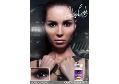 Карнавальные контактные линзы ADRIA Crazy (1 линза)