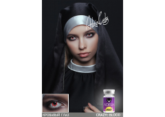 Карнавальные контактные линзы ADRIA Crazy (1 линза)