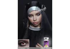 Карнавальные контактные линзы ADRIA Crazy (1 линза)