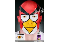 Карнавальные контактные линзы ADRIA Crazy (1 линза)