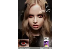 Карнавальные контактные линзы ADRIA Crazy (1 линза)