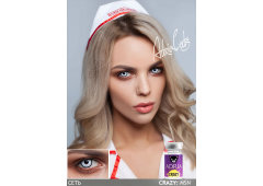 Карнавальные контактные линзы ADRIA Crazy (1 линза)