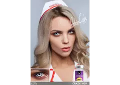 Карнавальные контактные линзы ADRIA Crazy (1 линза)