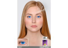 Карнавальные контактные линзы ADRIA Crazy (1 линза)