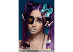 Карнавальные контактные линзы ADRIA Crazy (1 линза)