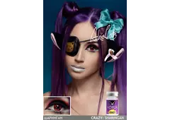 Карнавальные контактные линзы ADRIA Crazy (1 линза)