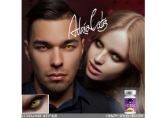 Карнавальные контактные линзы ADRIA Crazy (1 линза)