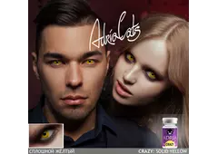 Карнавальные контактные линзы ADRIA Crazy (1 линза)