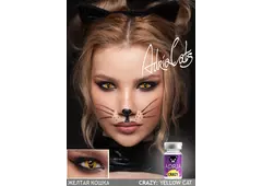 Карнавальные контактные линзы ADRIA Crazy (1 линза)