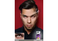 Карнавальные контактные линзы ADRIA Crazy (1 линза)