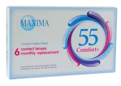 Контактные линзы Maxima 55 Comfort+ (6 линз)