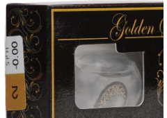 Цветные контактные линзы Ophthalmix Butterfly Gold (2 линзы)