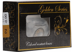 Цветные контактные линзы Ophthalmix Butterfly Gold (2 линзы)