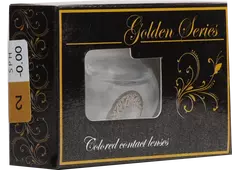 Цветные контактные линзы Ophthalmix Butterfly Gold (2 линзы)