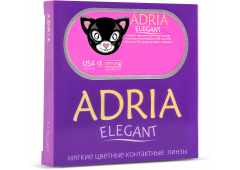 Цветные контактные линзы ADRIA Elegant (2 линзы)