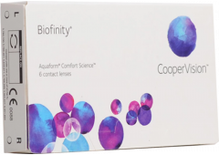 Контактные линзы Biofinity (6 линз)