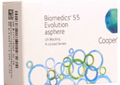 Контактные линзы Biomedics 55 Evolution (6 линз)