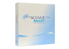 Однодневные контактные линзы Acuvue 1-Day Moist (90 линз)