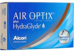 Контактные линзы Air Optix plus HydraGlyde 3pk