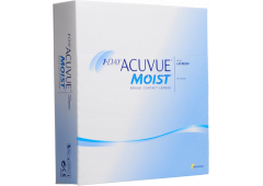 Однодневные контактные линзы Acuvue 1-Day Moist (90 линз)