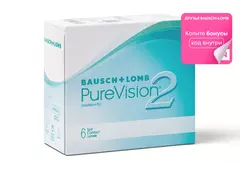 Контактные линзы PureVision 2 HD (6 линз)