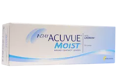 Однодневные контактные линзы Acuvue 1-Day Moist (30 линз)