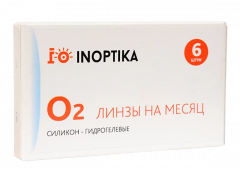 Контактные линзы InOptika O2 (6 линз)