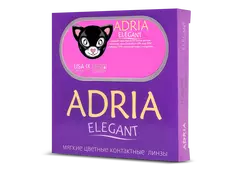 Цветные контактные линзы ADRIA Elegant (2 линзы)