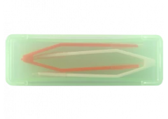 Набор пинцетов в футляре (6см), 2шт.