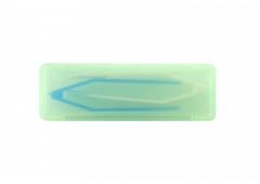 Набор пинцетов в футляре (6см), 2шт.