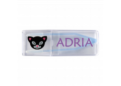 Пинцет для контактных линз ADRIA в футляре (6 см)