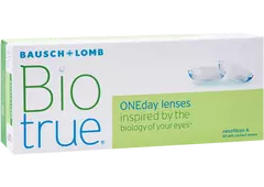 Однодневные контактные линзы Biotrue 1-day (30 линз)