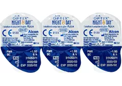 Контактные линзы Air Optix Night&Day Aqua 3pk