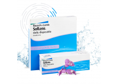 Однодневные контактные линзы Soflens Daily Disposable (30 линз)